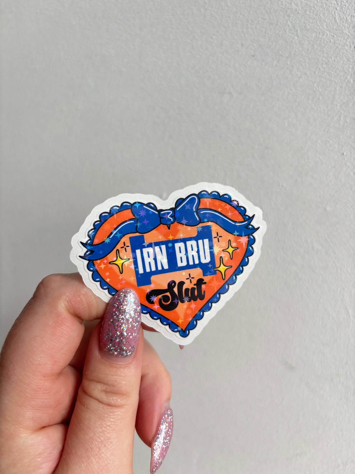 Iron Slut Easy Peel Sticker