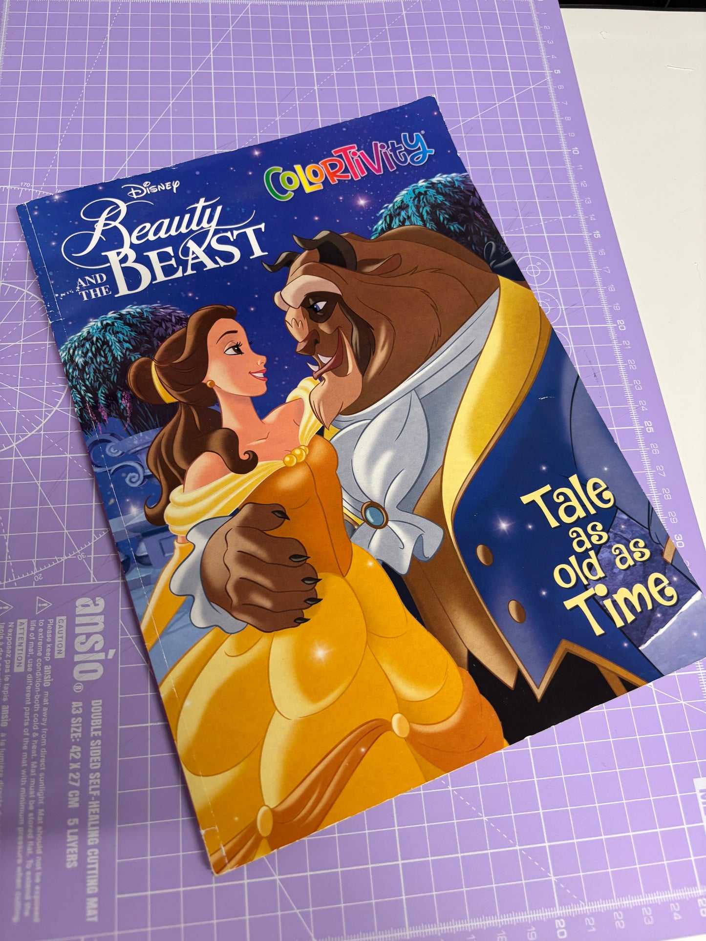 Beauty & the Beast Colouring Book