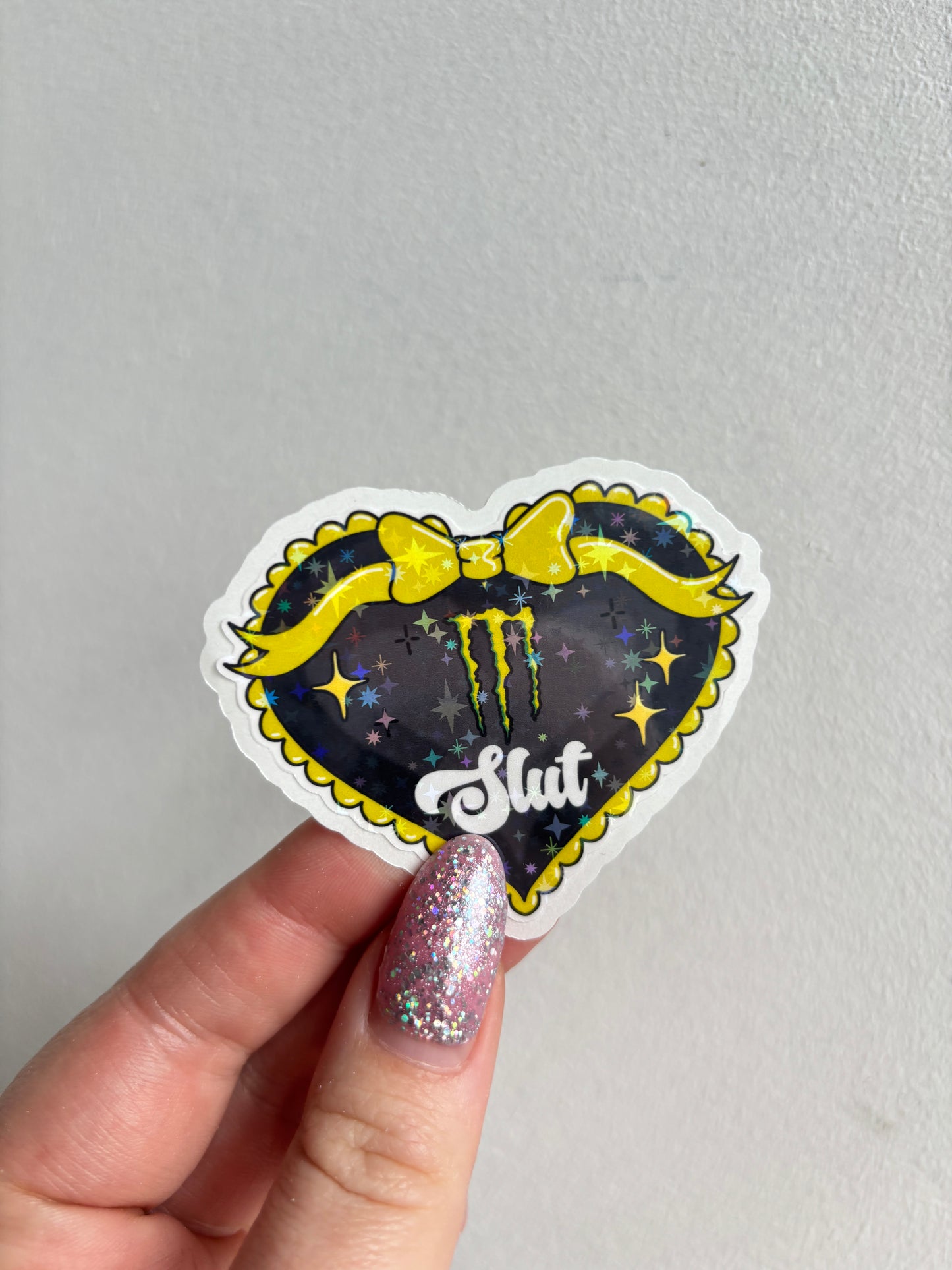 Monny Slut Easy Peel Sticker