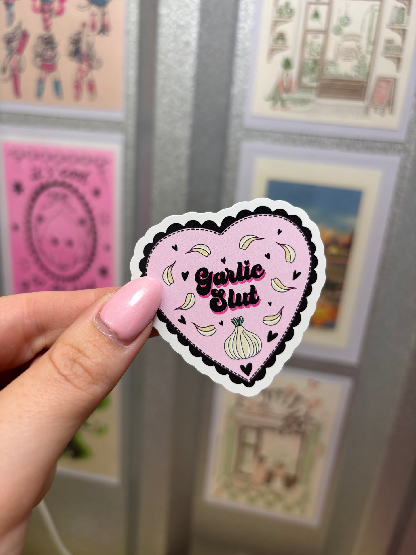 Garlic Slut Die Cut Sticker