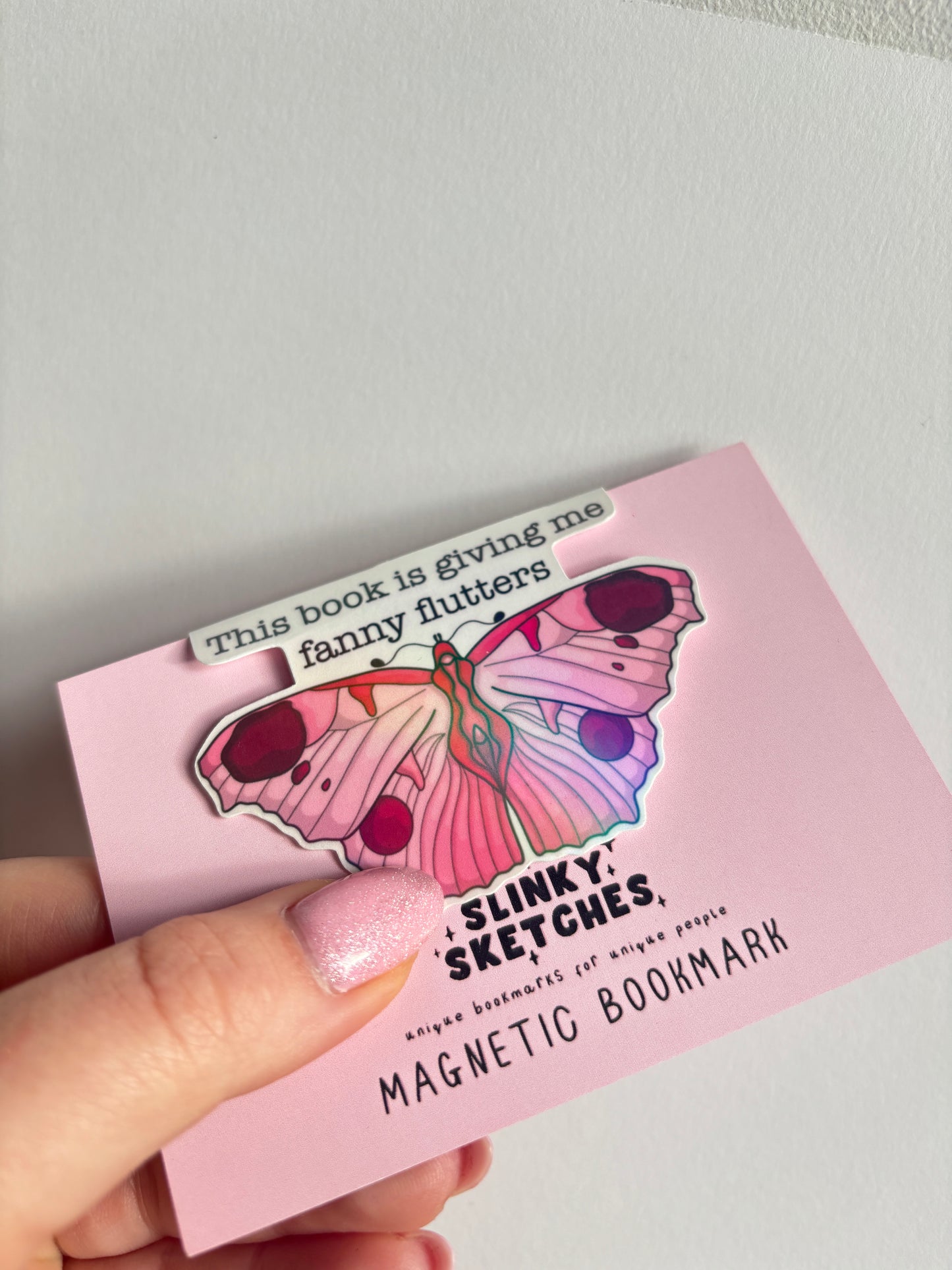This Book is Giving Me Fanny Flutters Magnetic Bookmark - HOLOGRAPHIC