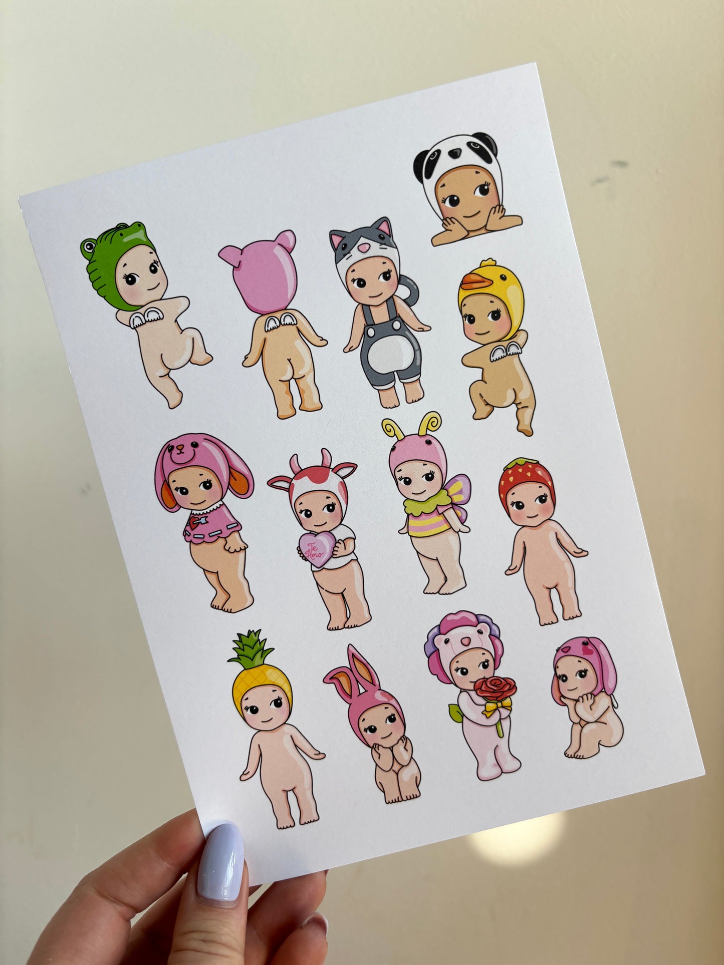 Angel Boys A5 Art Print