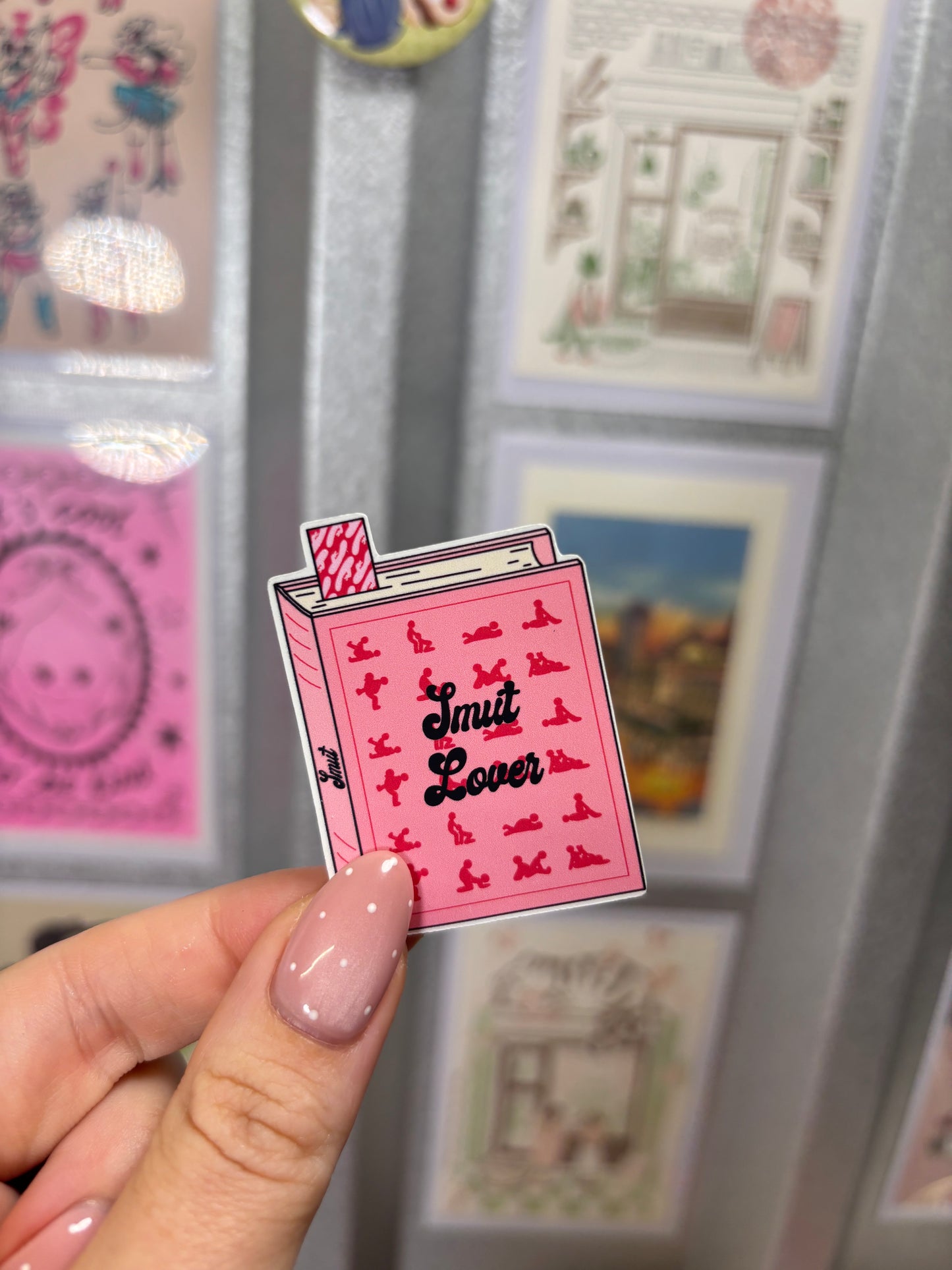 Smut Lover Die Cut Sticker