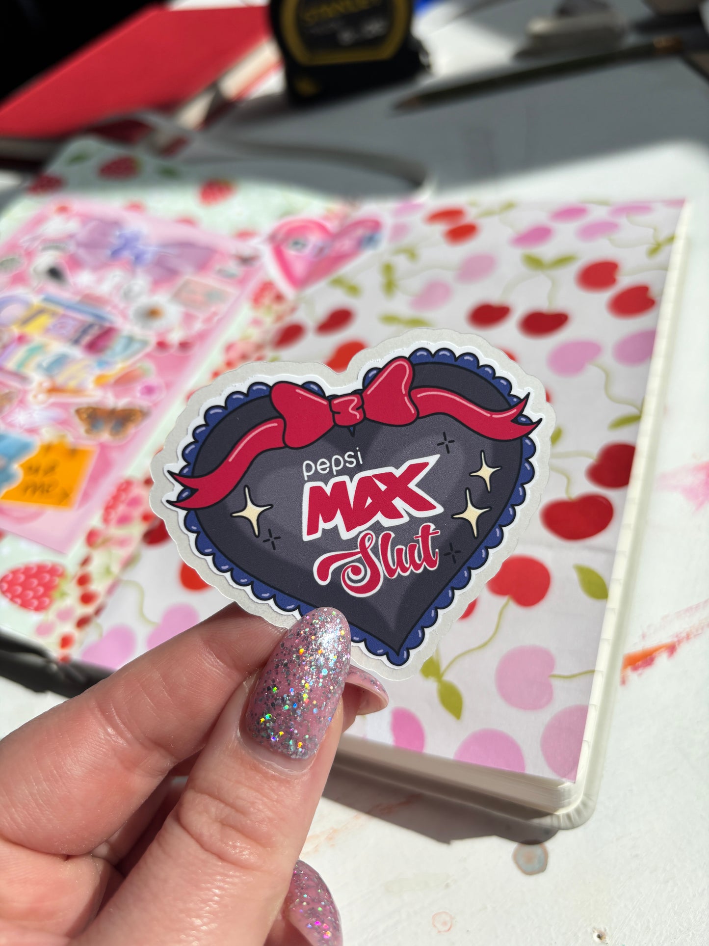 MAX Slut Easy Peel Sticker