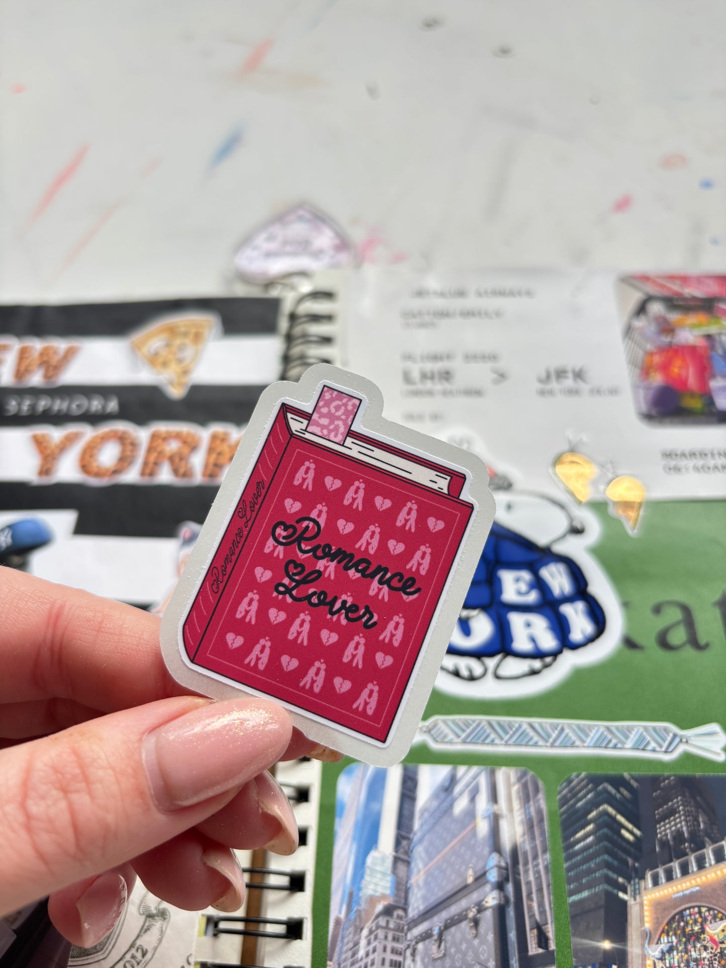 Romance Lover Easy Peel Sticker