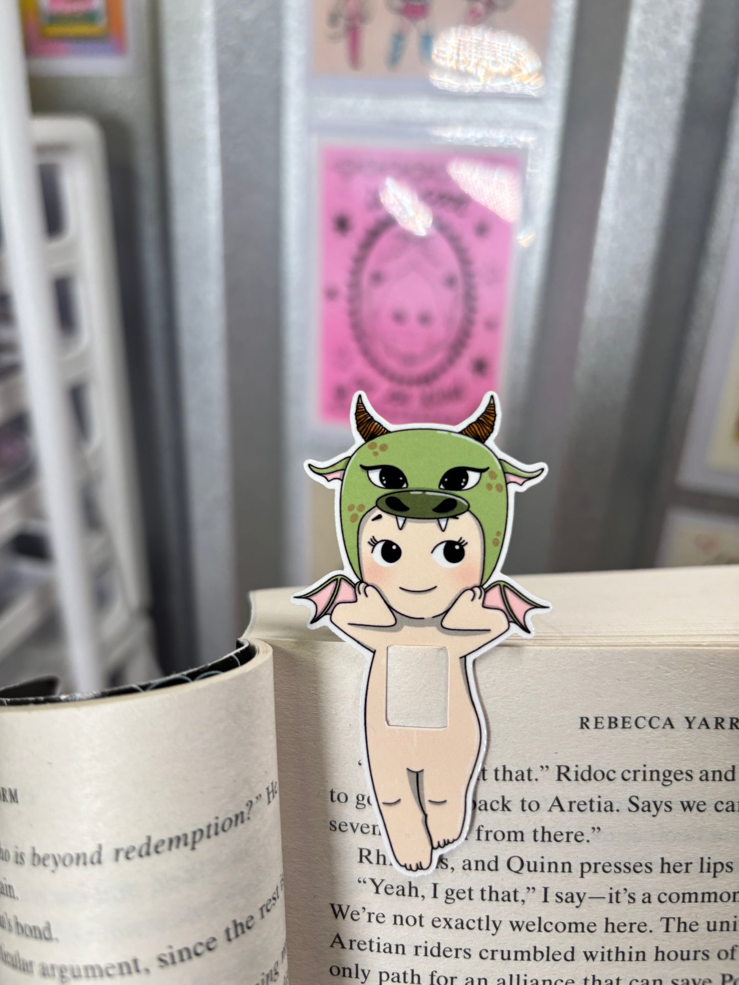 Green Dragon Boy Bookmark Hipper