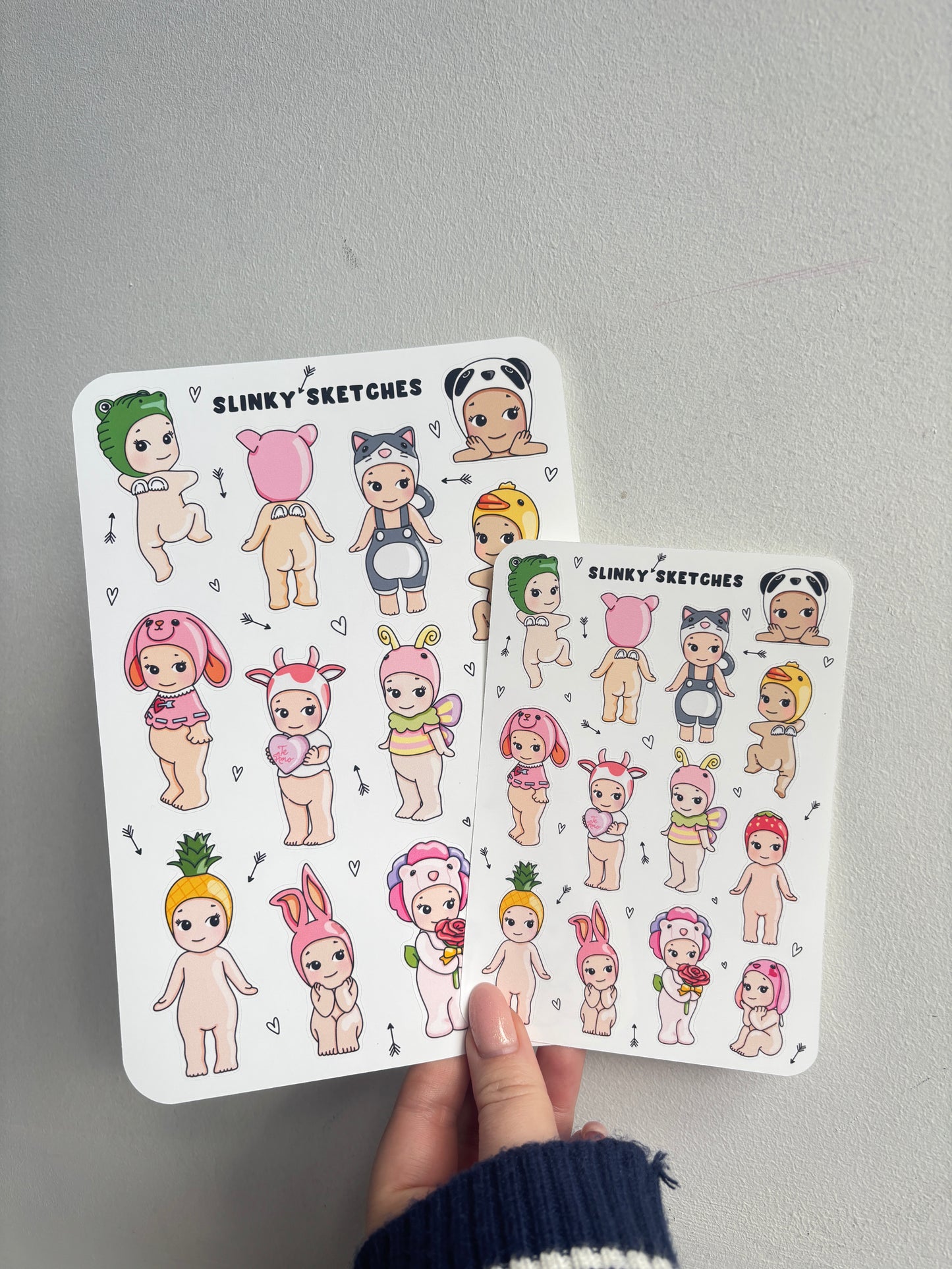 Angel Boys Sticker Sheet