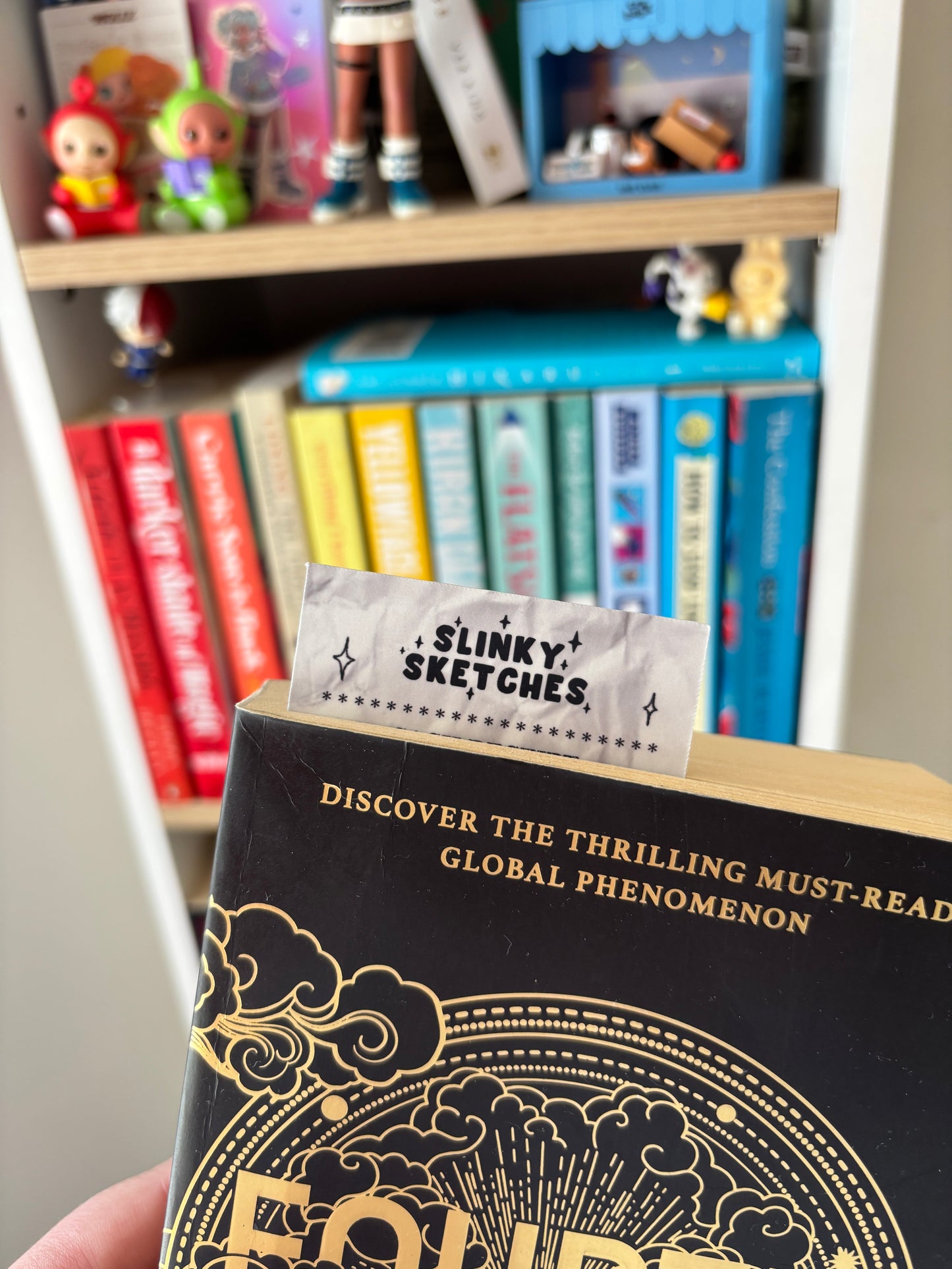 Receipt for Romantasy Book Die Cut Bookmark