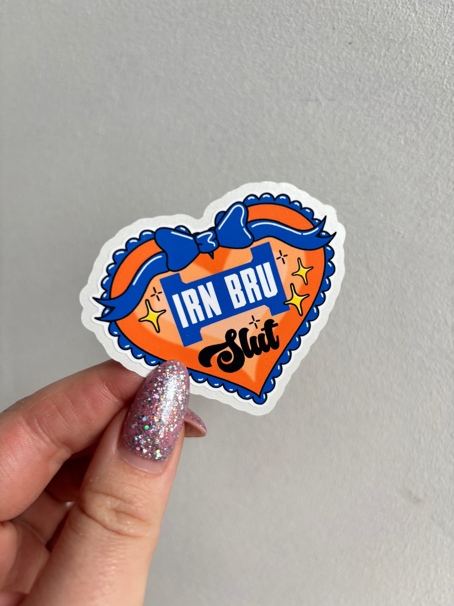 Iron Slut Easy Peel Sticker