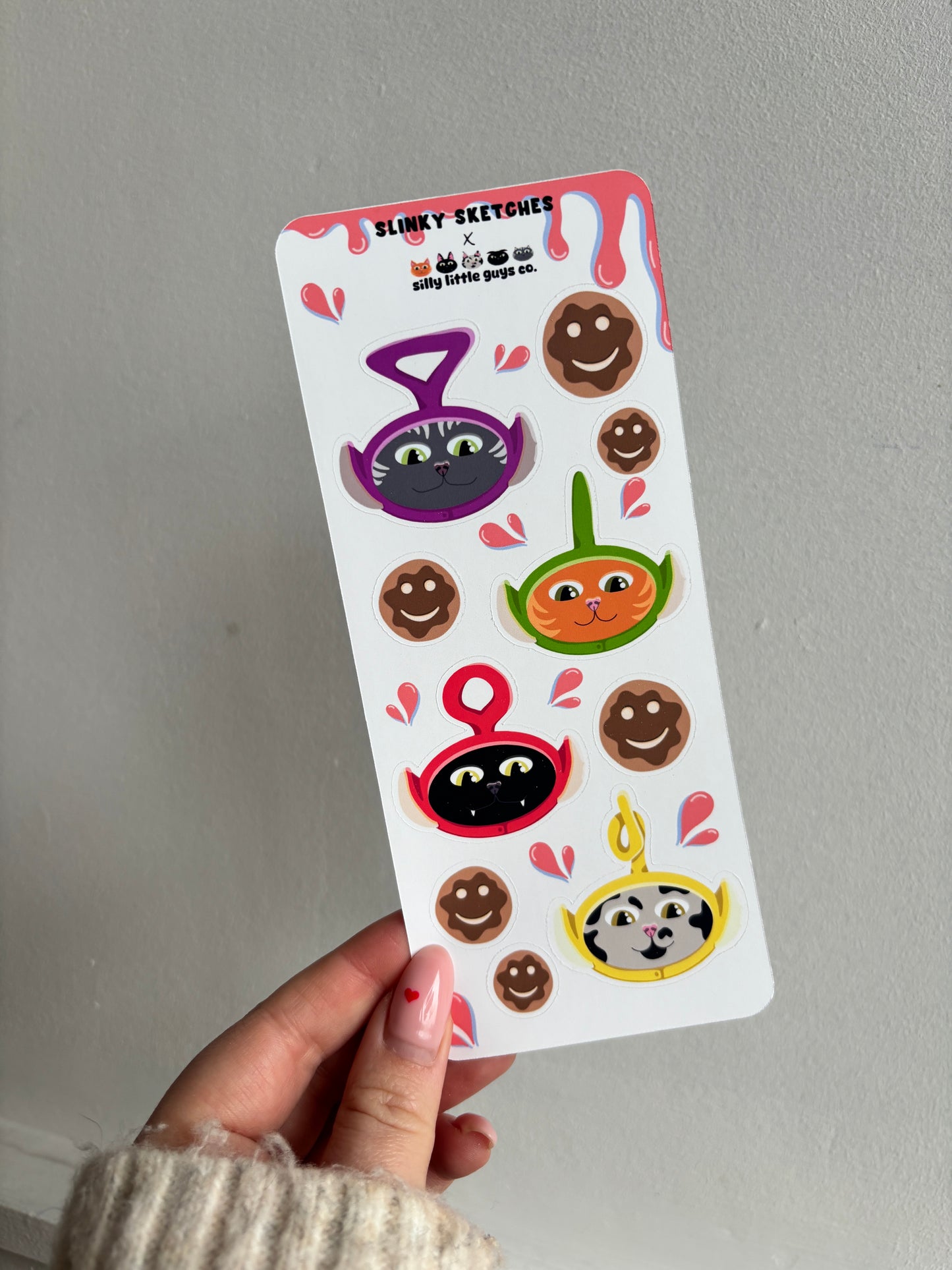 Tubby Cats Sticker Sheet