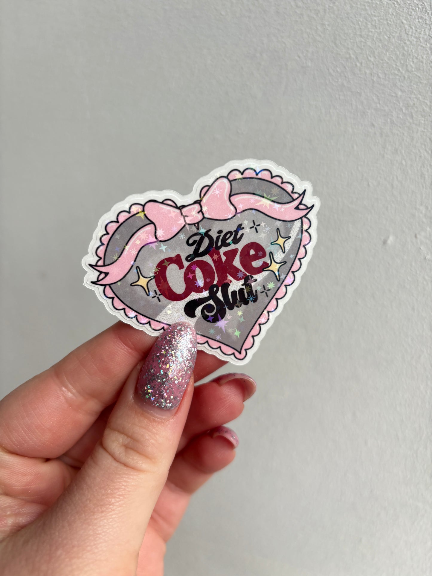 Diet Cola Slut Easy Peel Sticker