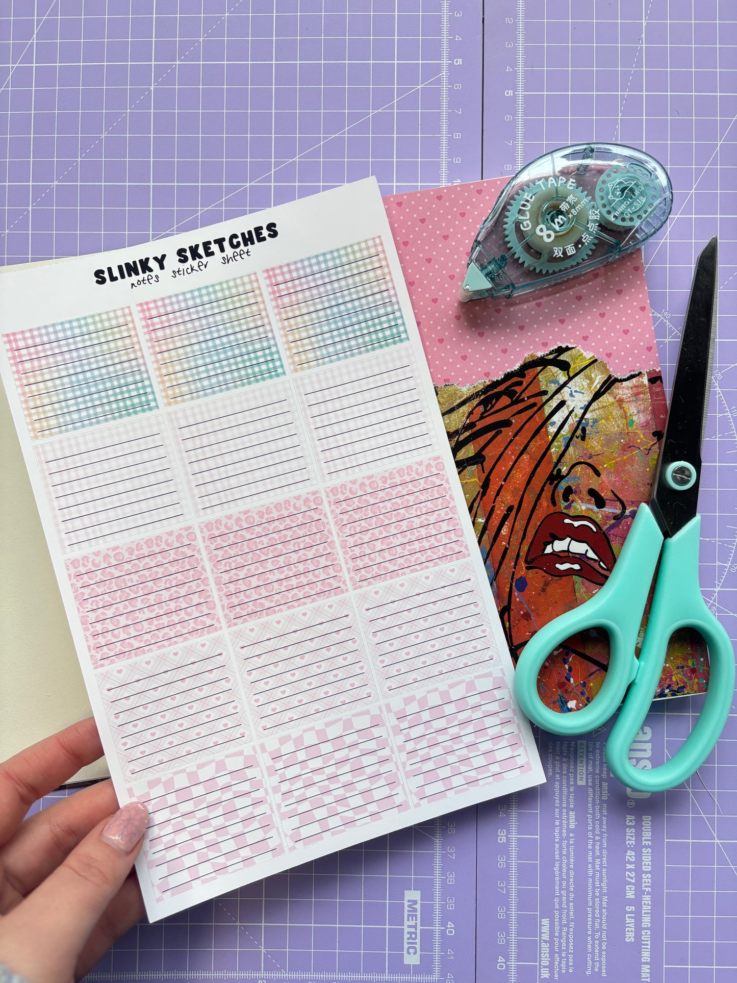 Notes Sticker Sheet