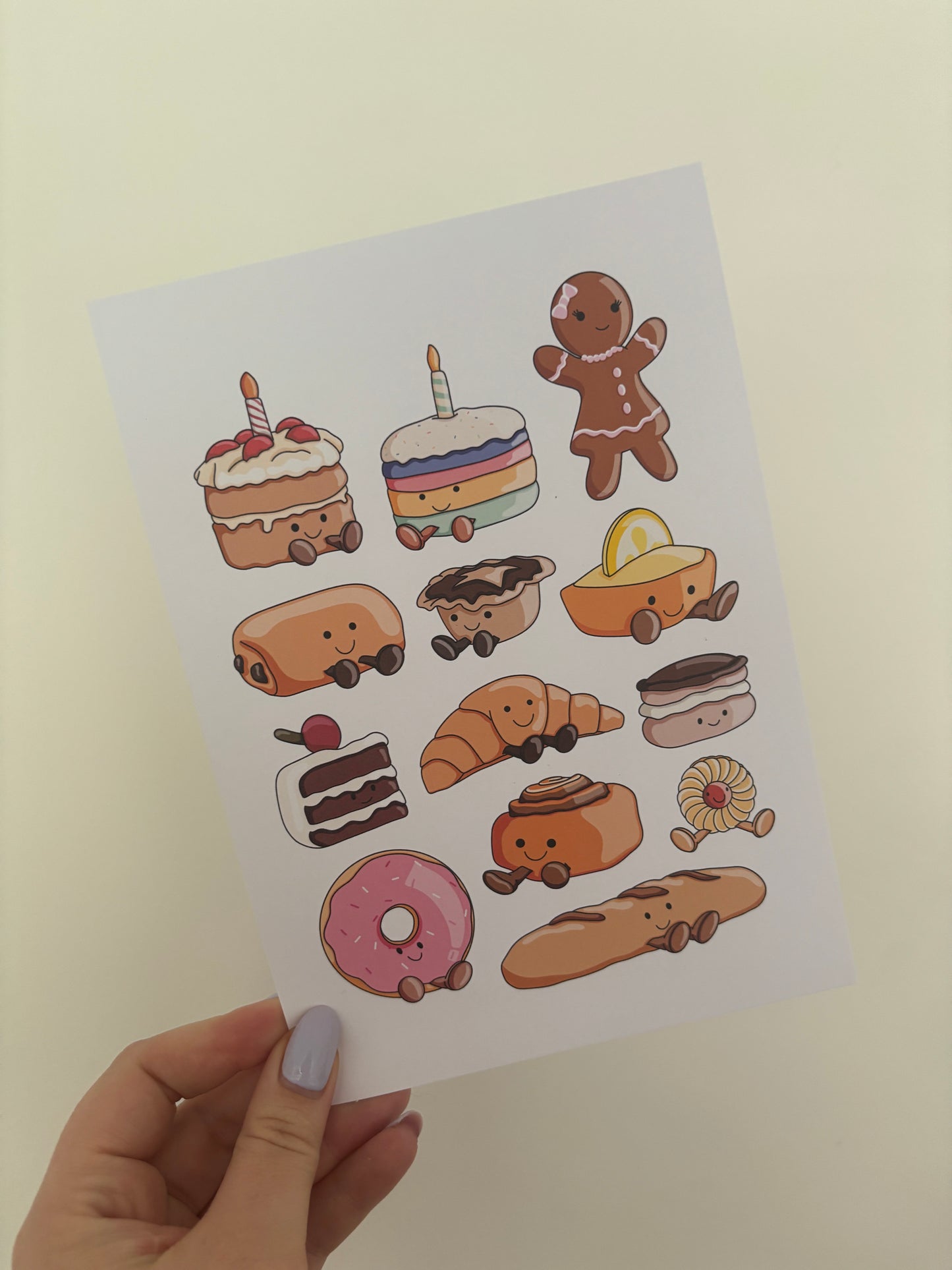 Bakery A5 Art Print