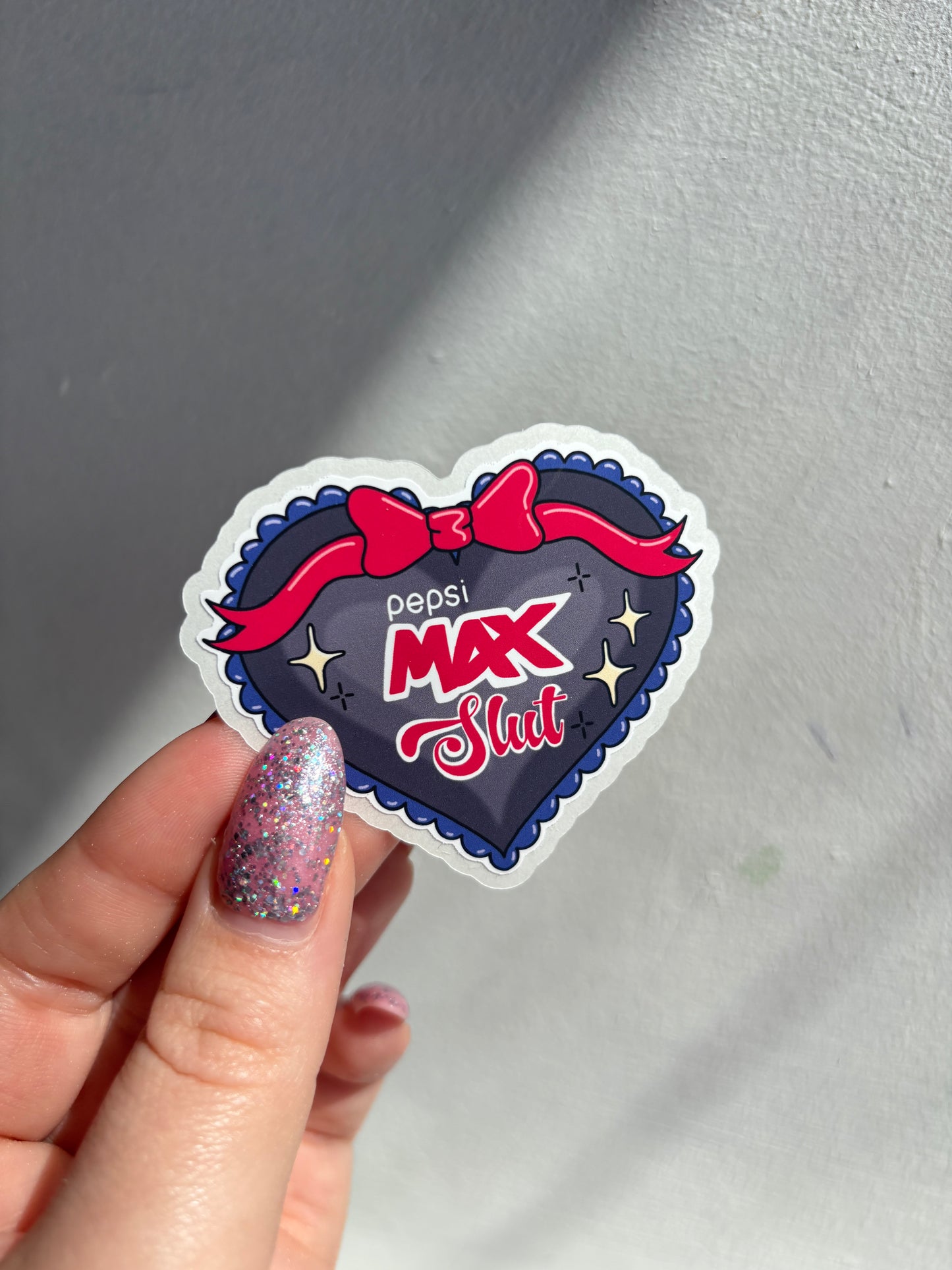 MAX Slut Easy Peel Sticker