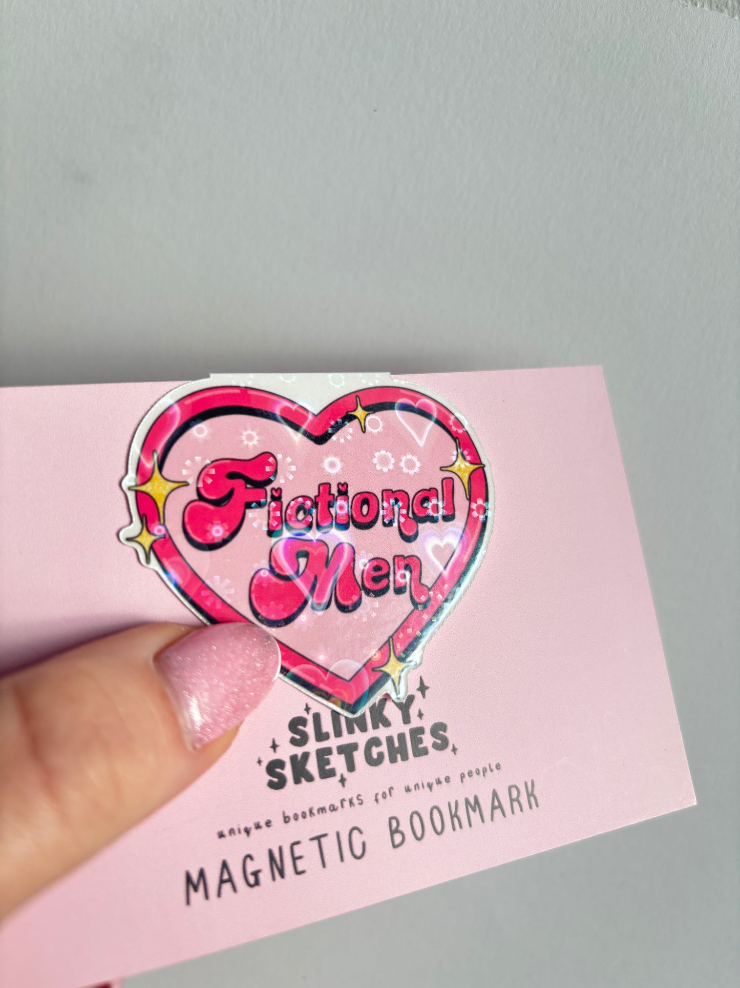 Fictional Men Magnetic Bookmark - HOLOGRAPHIC