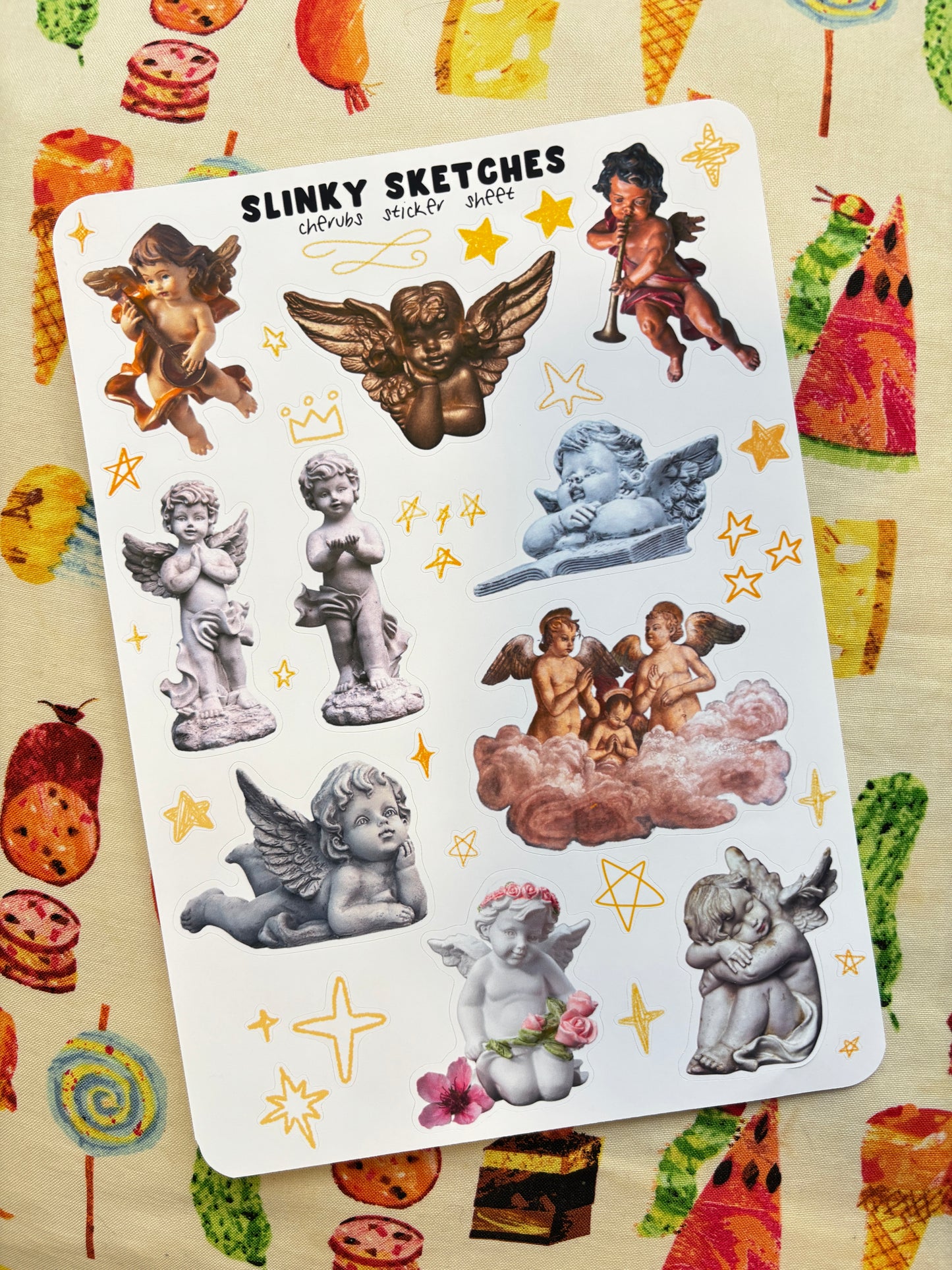 Cherubs Sticker Sheet