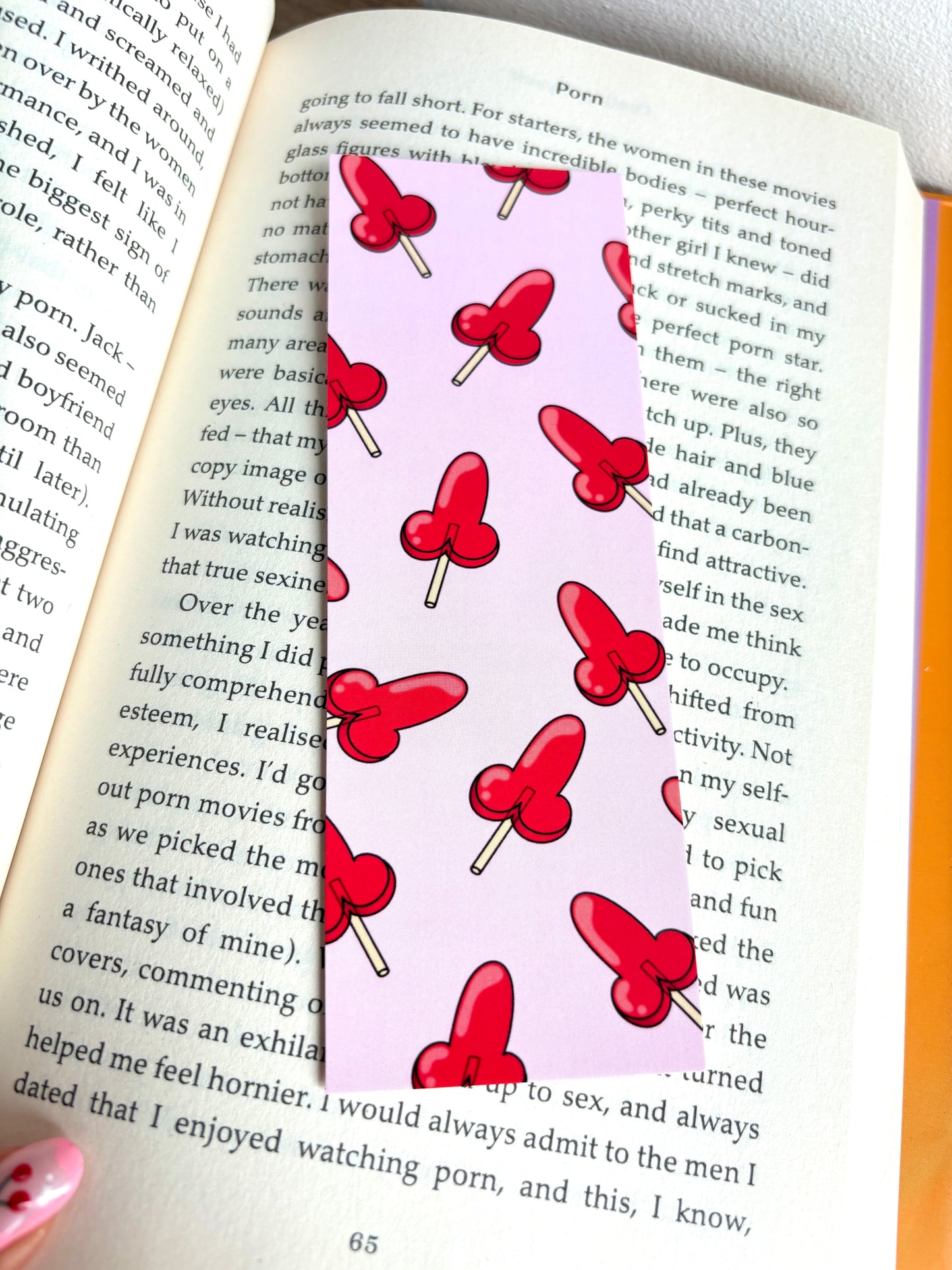 Dick Pop Tassel Bookmark