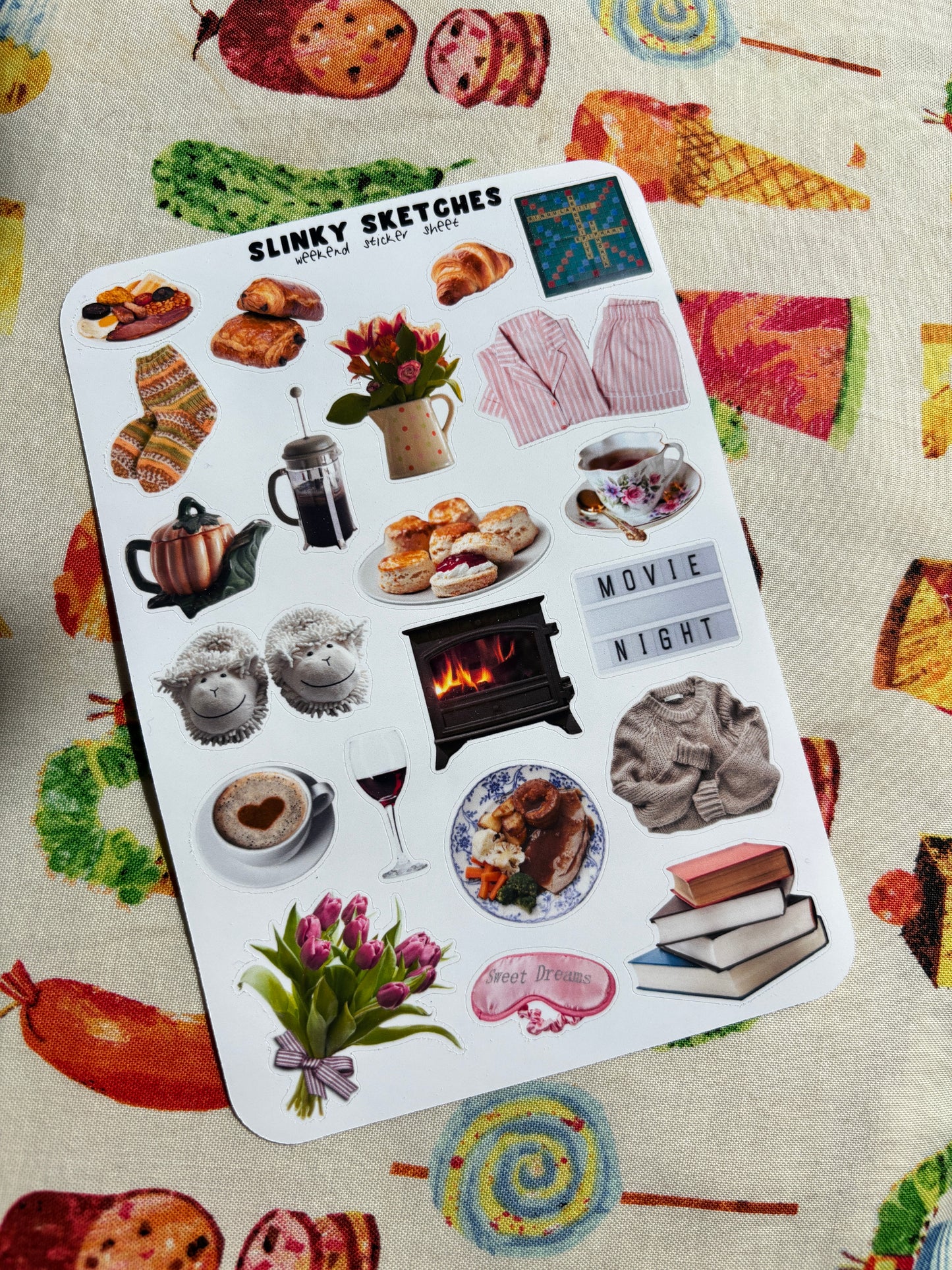 Weekend Sticker Sheet