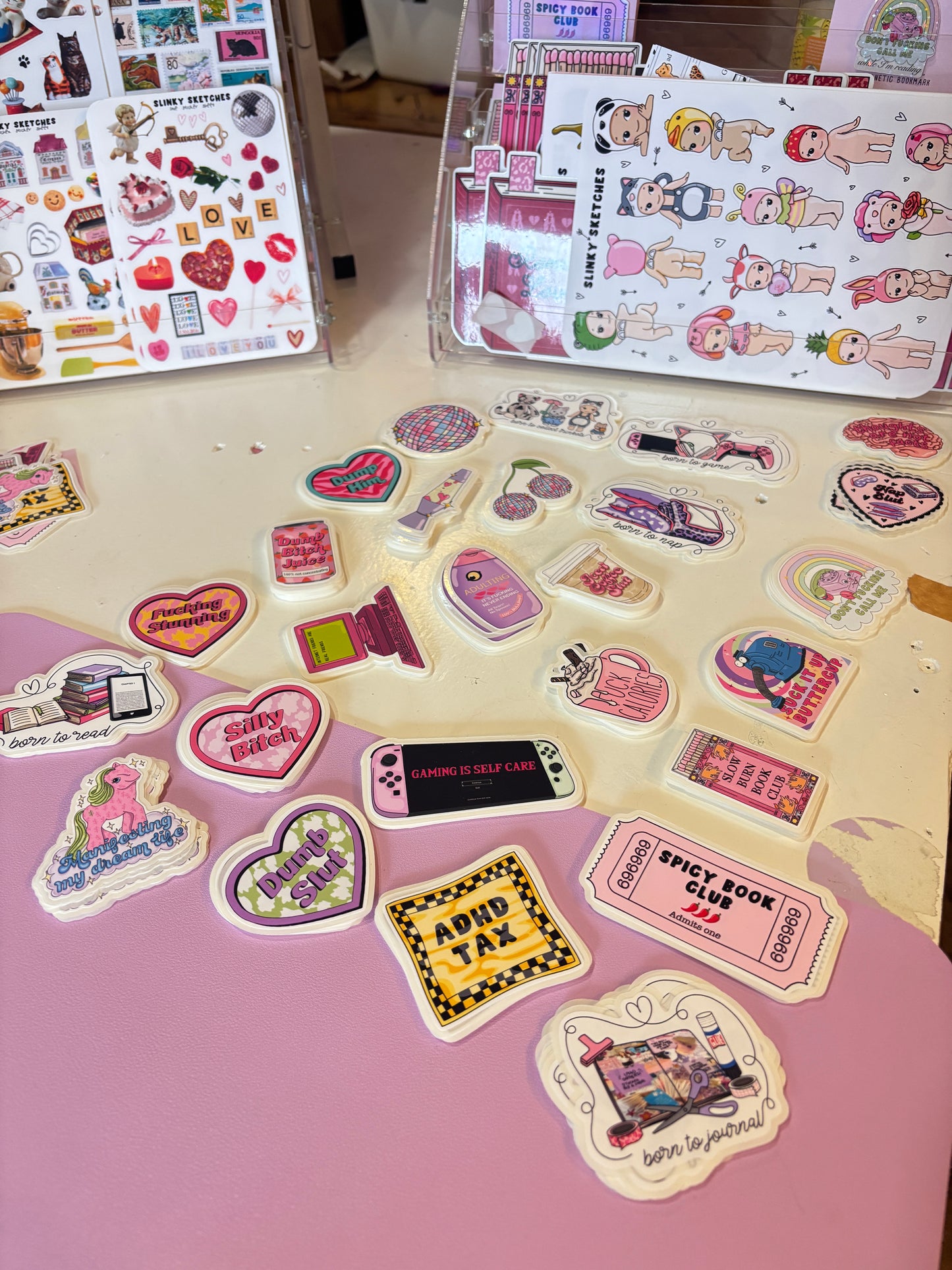Mystery 10 Die Cut Sticker Pack