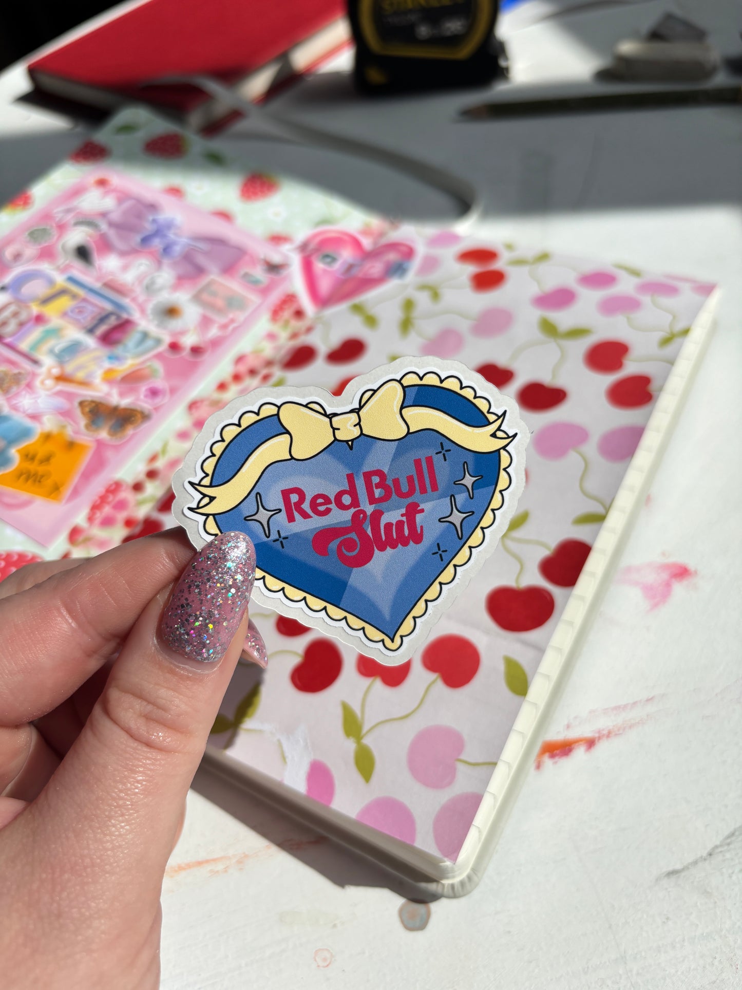 RB Slut Easy Peel Sticker