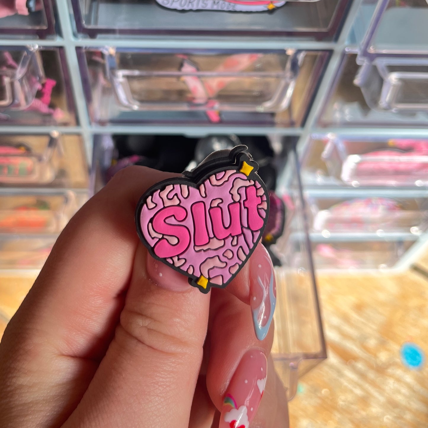 Slut Shoe Charm