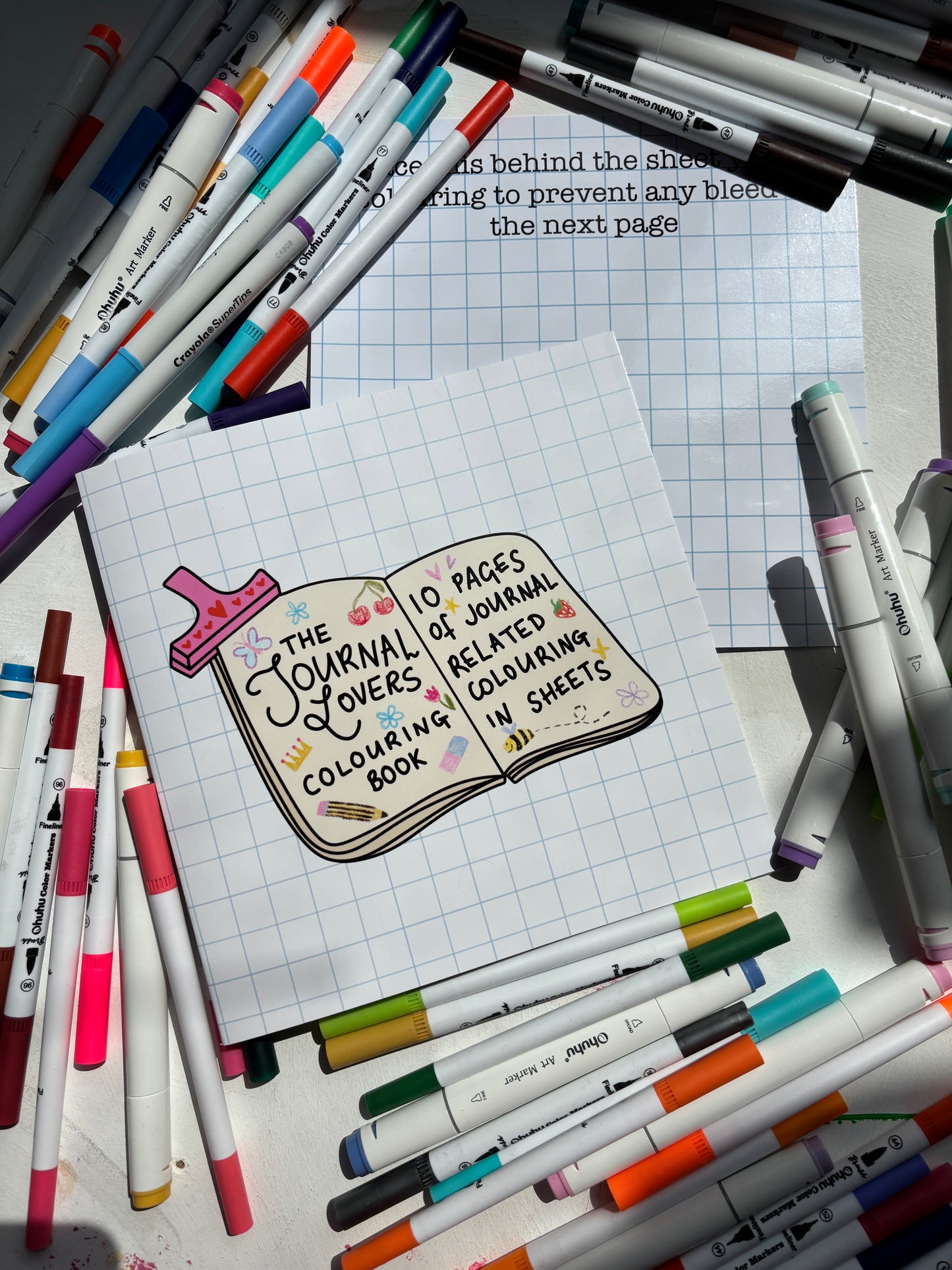 Journal Lover Colouring Book