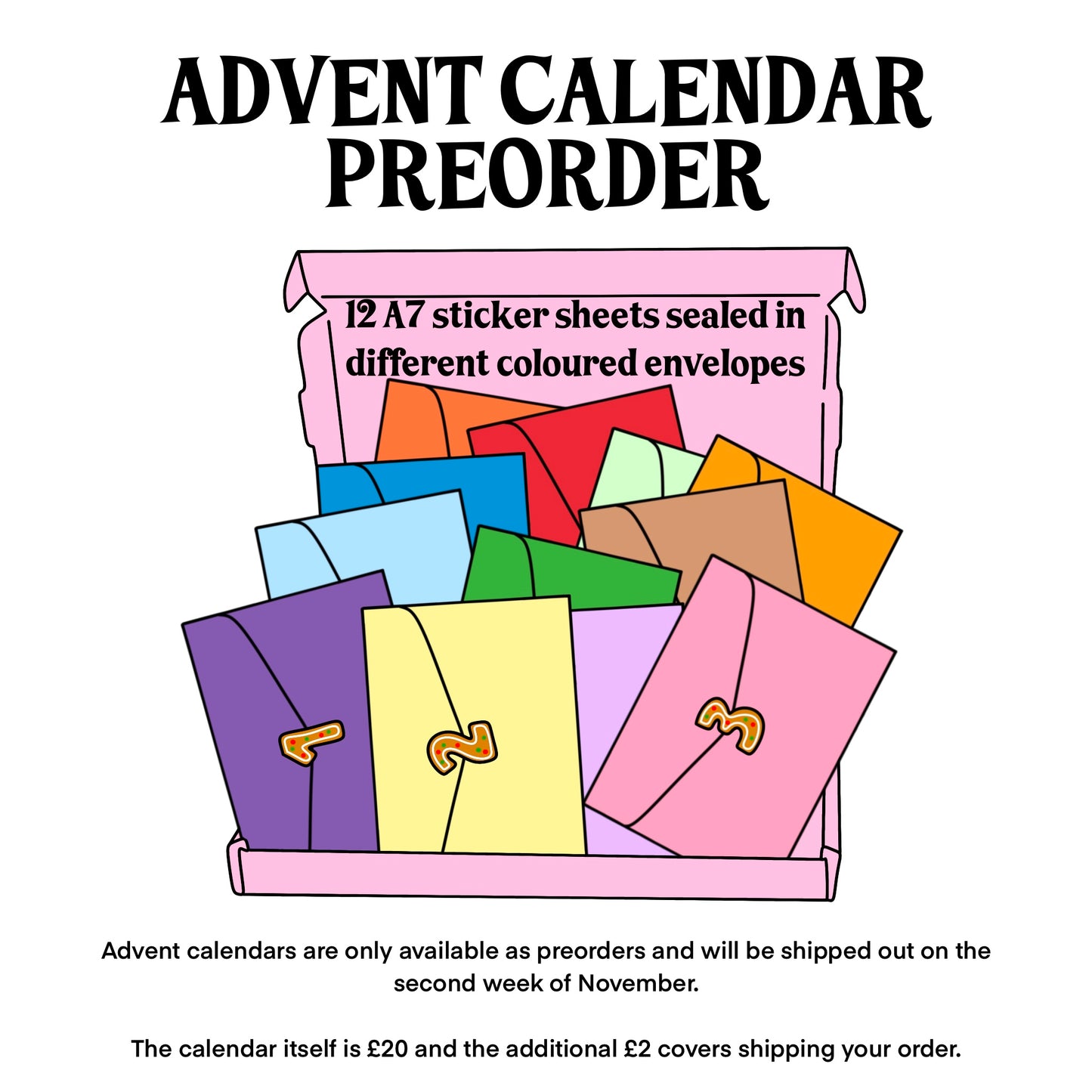 12 days of Slinky - Advent Calendar PREORDER