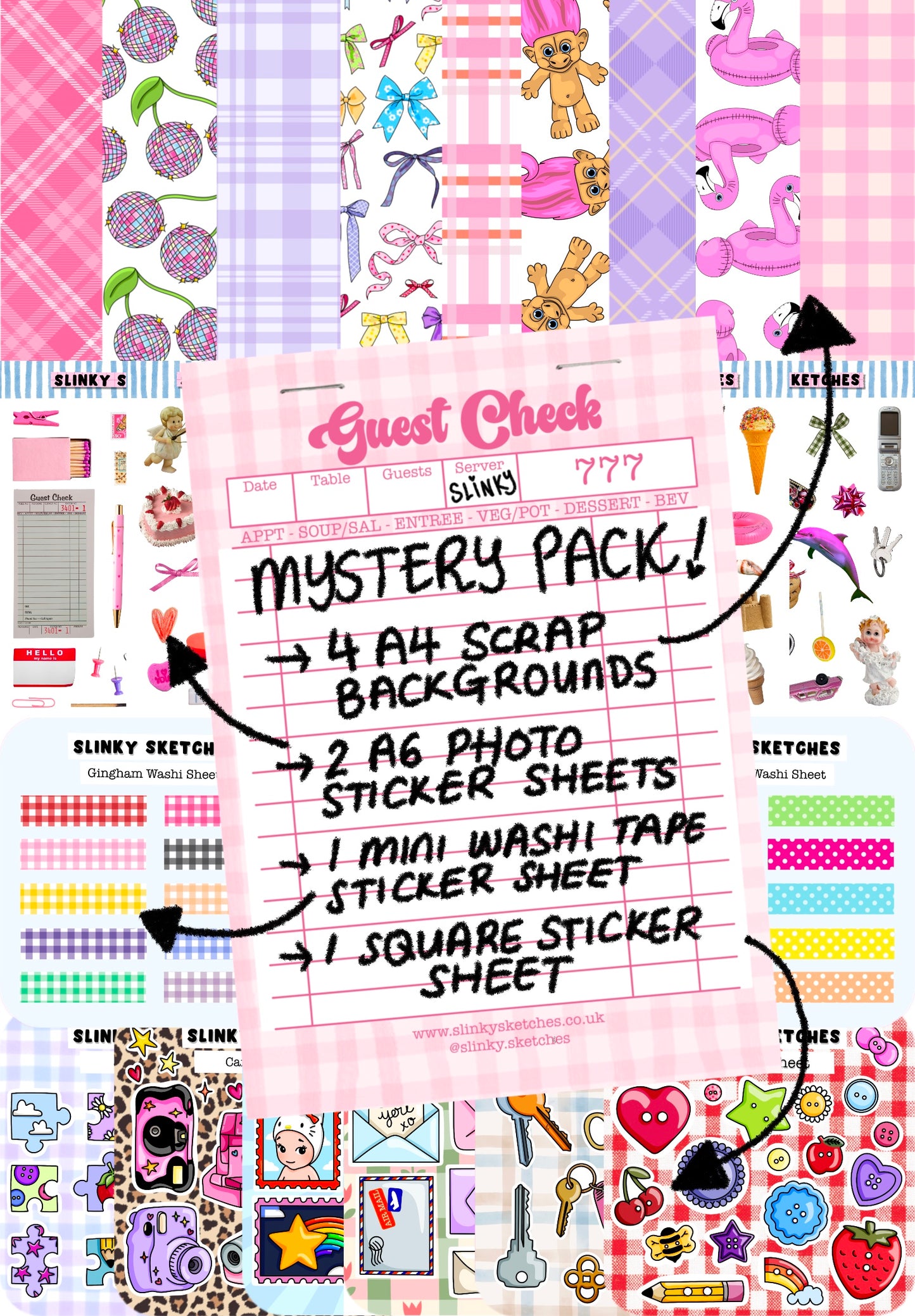 Starter Scrap and Sticker Mystery Pack