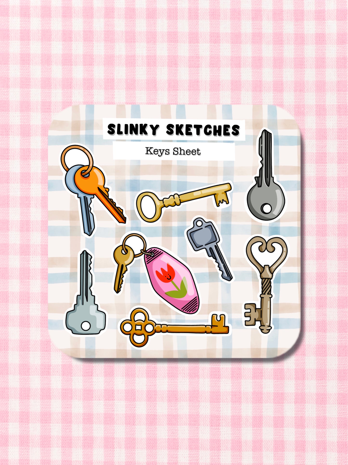 Keys Sticker Sheet