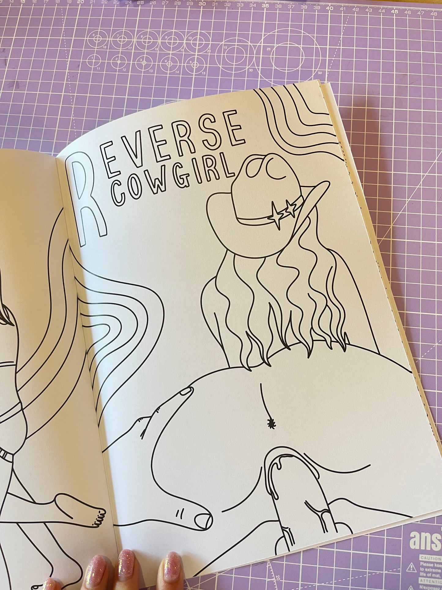 SECONDS The A-Z of Sexual Activity Colouring in Book