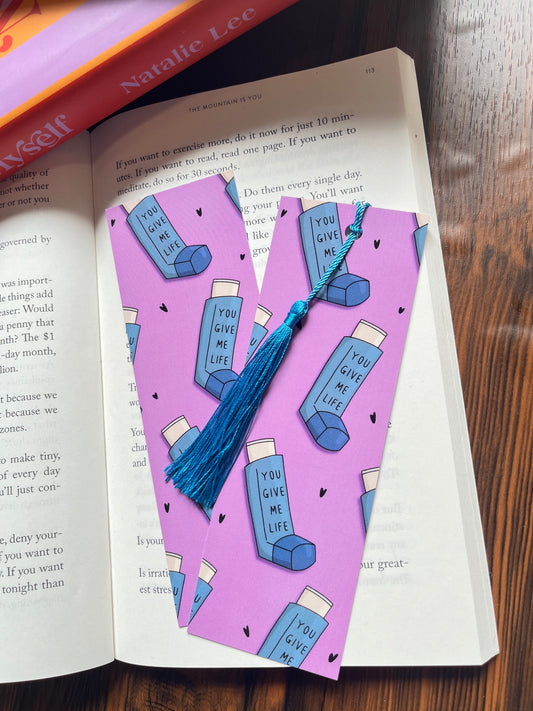 You Give Me Life Tassel Bookmark