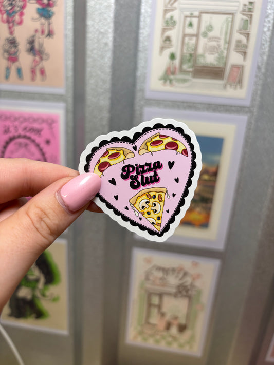 Pizza Die Cut Sticker