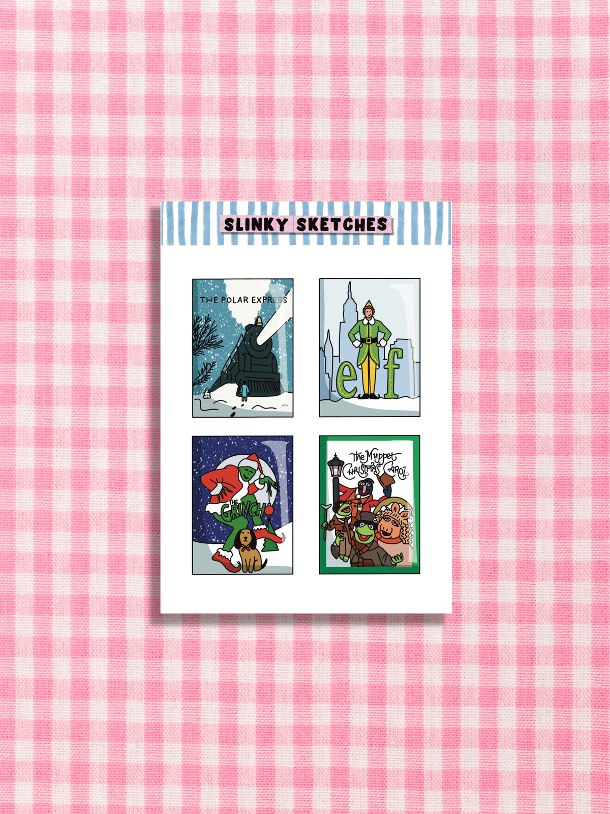 Films A7 Sticker Sheet