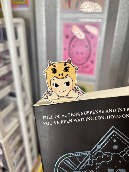 Golden Dragon Boy Bookmark Hipper