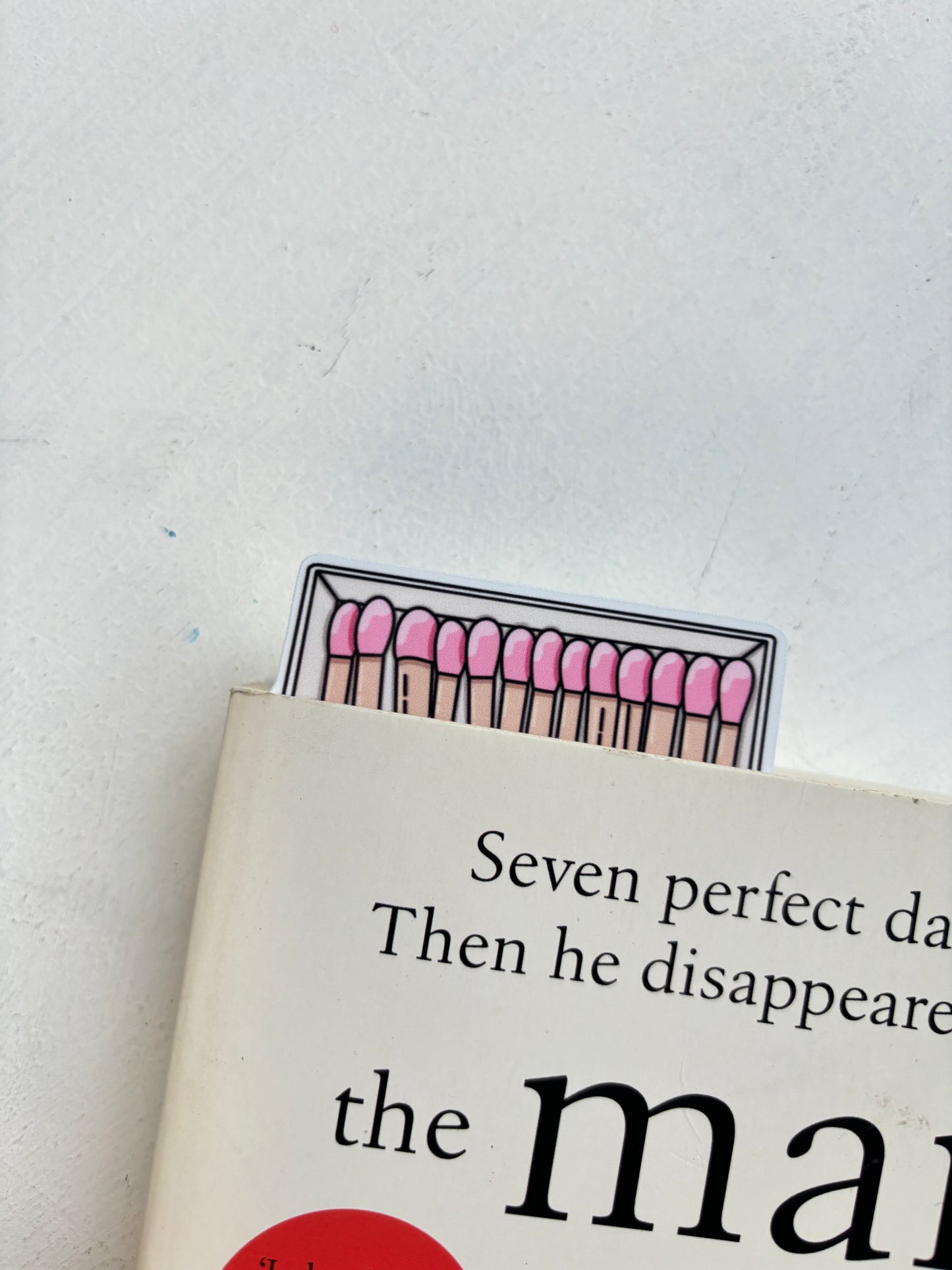 Slow Burn Die Cut Bookmark