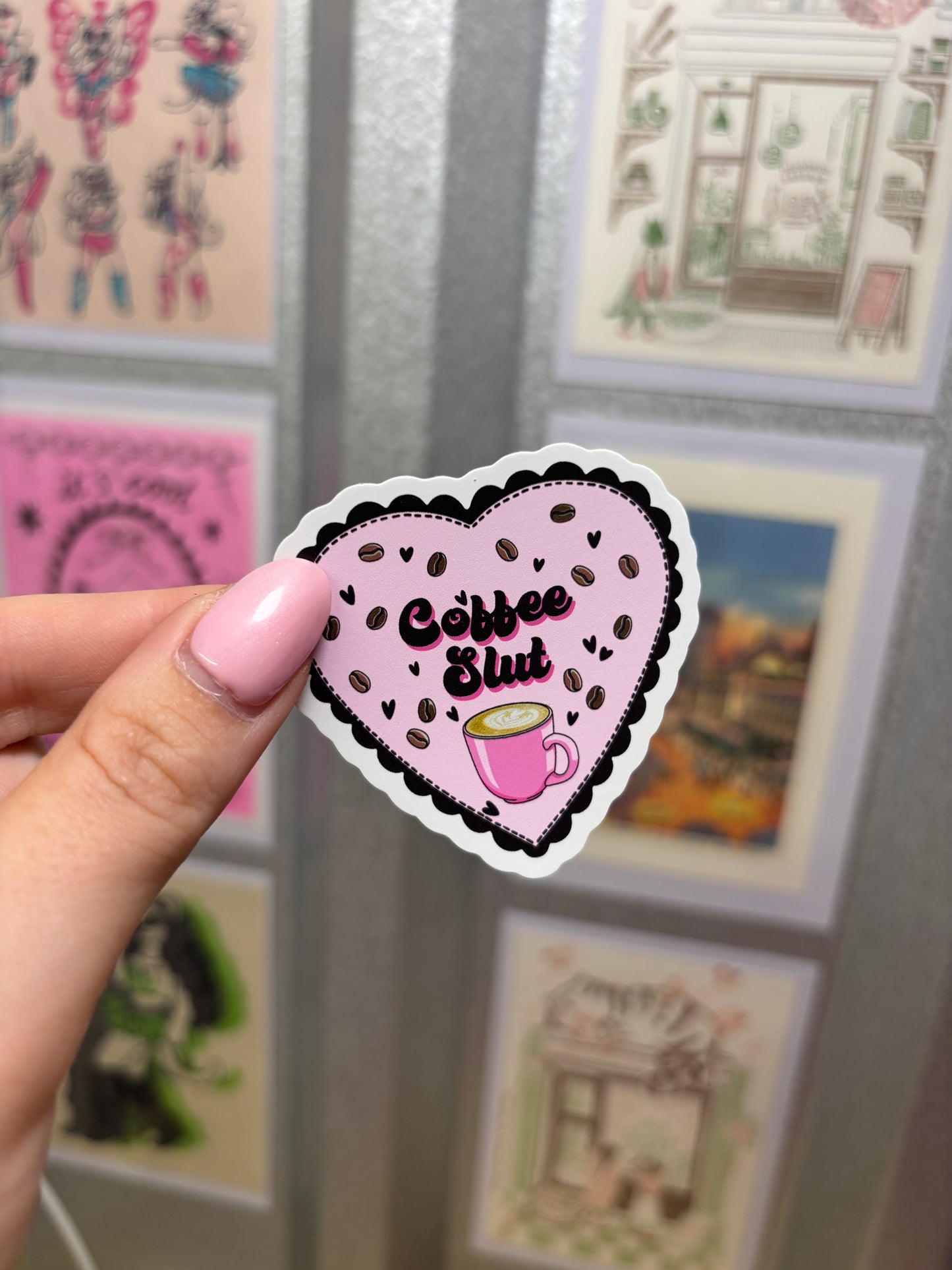 Coffee Slut Die Cut Sticker
