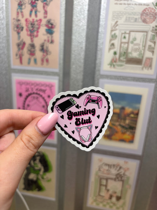 Gaming Die Cut Sticker
