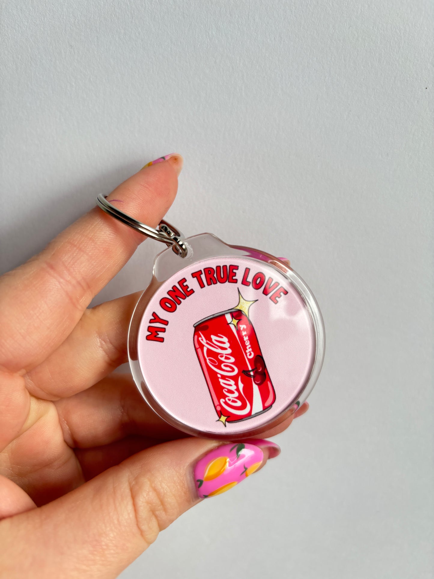 Cherry Cola Keyring