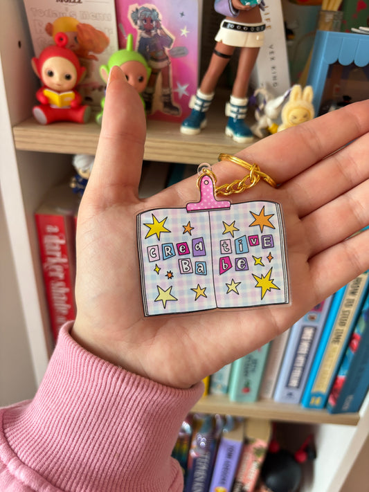 Creative Babe Keyring