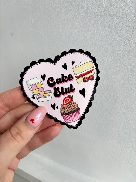 Cake Slut Sticker