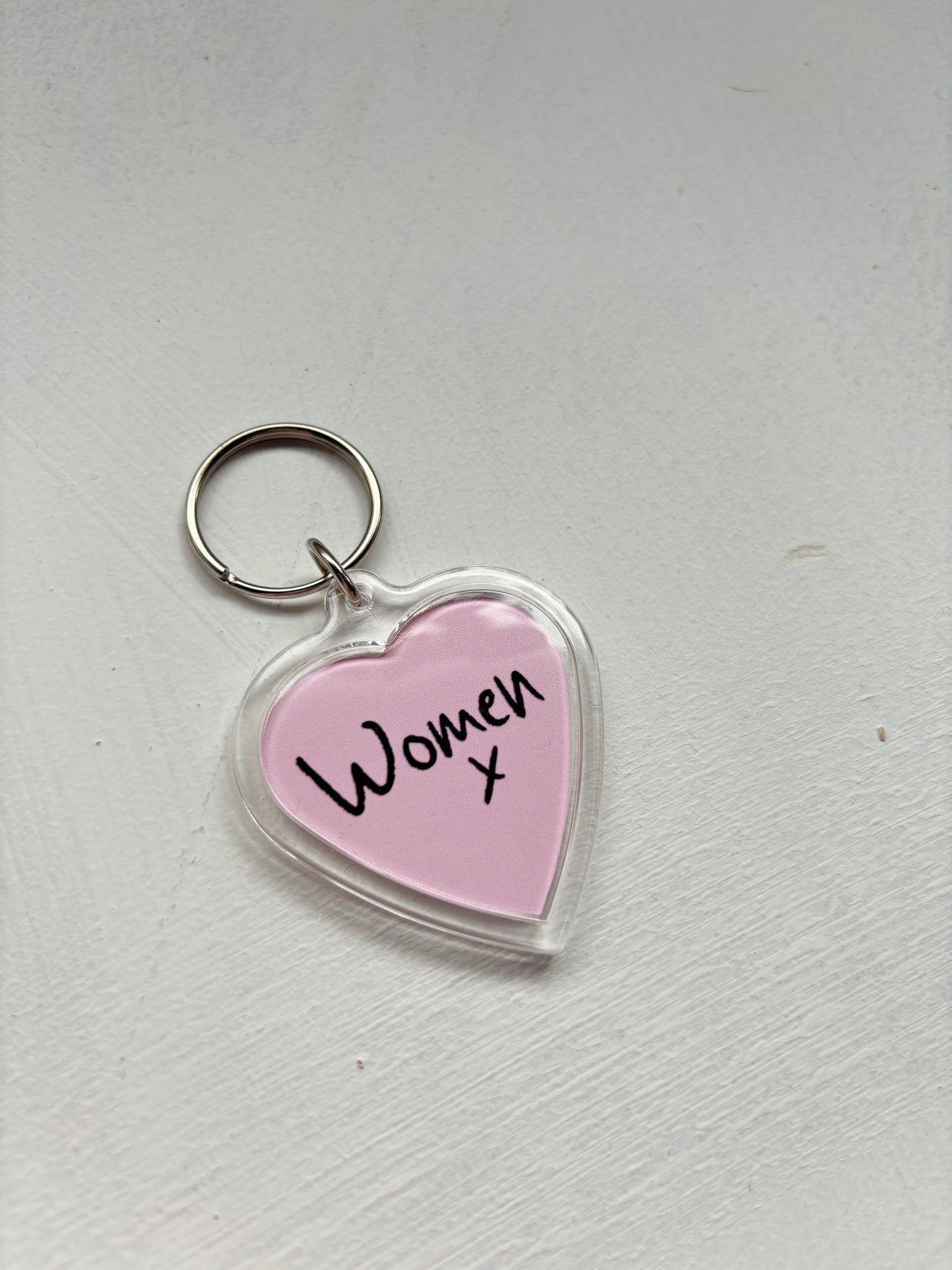 Women Heart Keyring