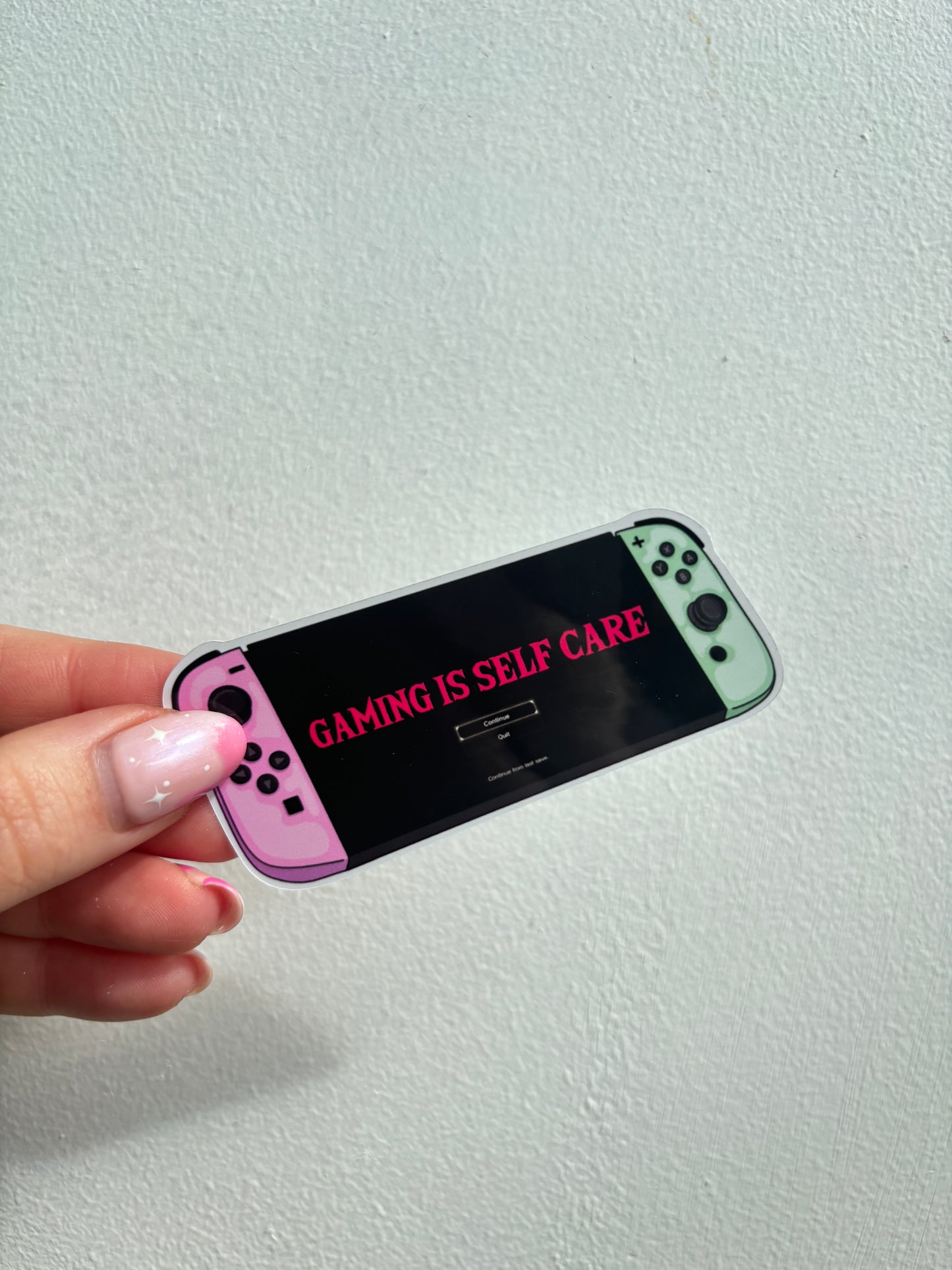 Gaming is Self Care Sticker