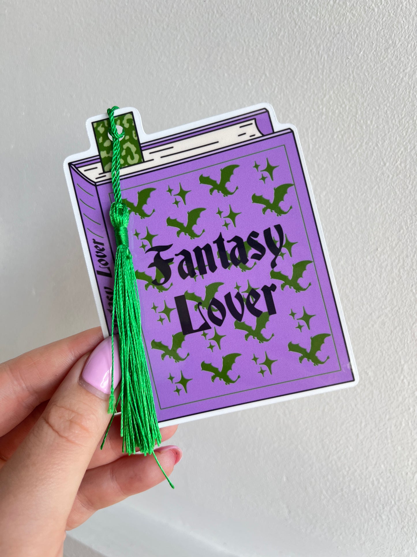 Fantasy Lover Die Cut Bookmark