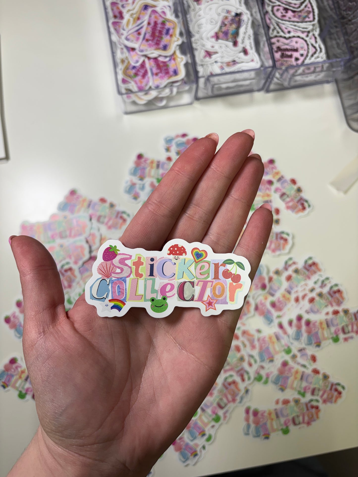 Sticker Collector Die Cut Sticker