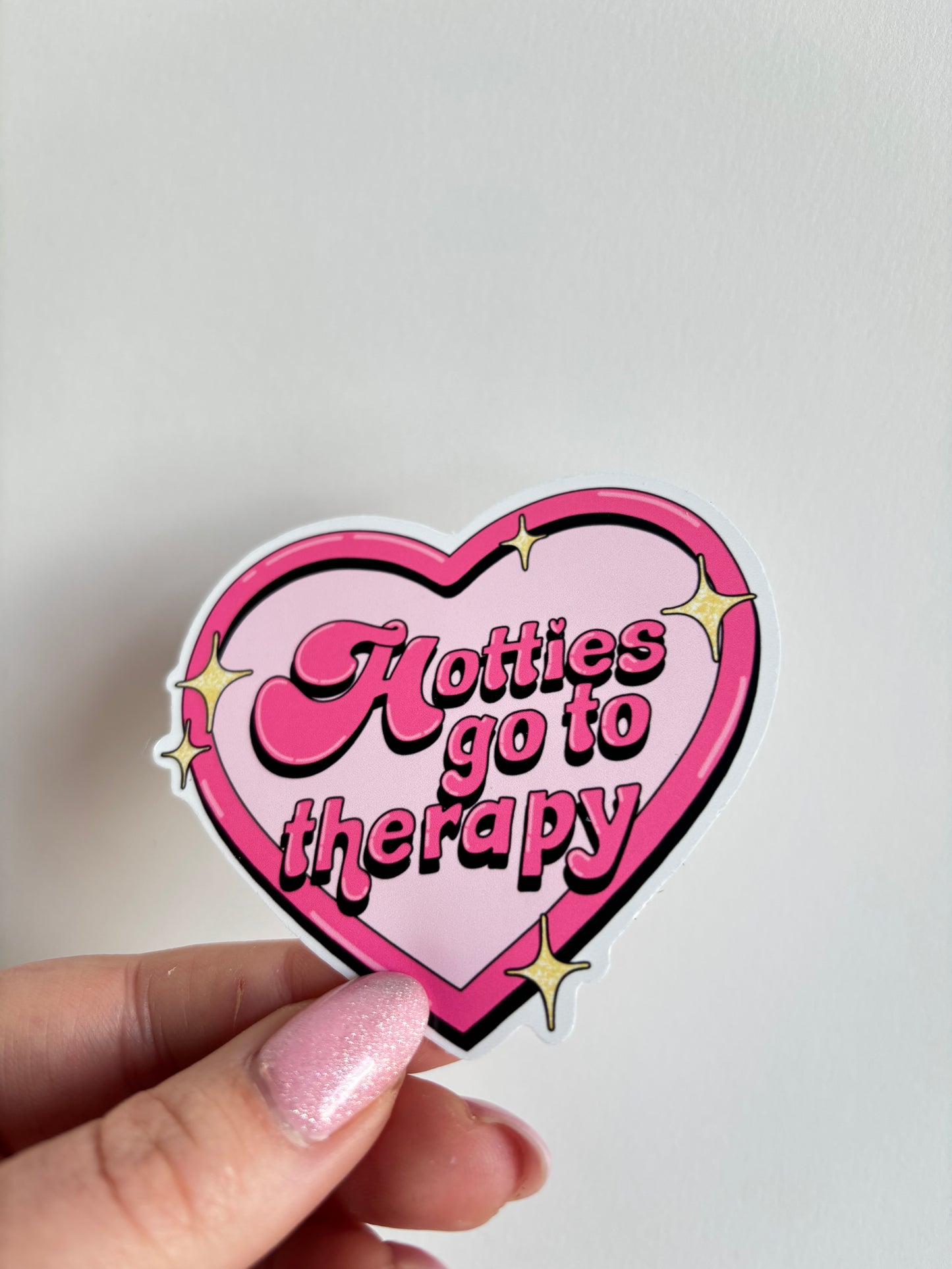Hotties Go to Therapy Sticker