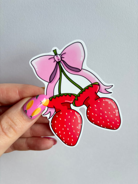 Butt Berries Sticker