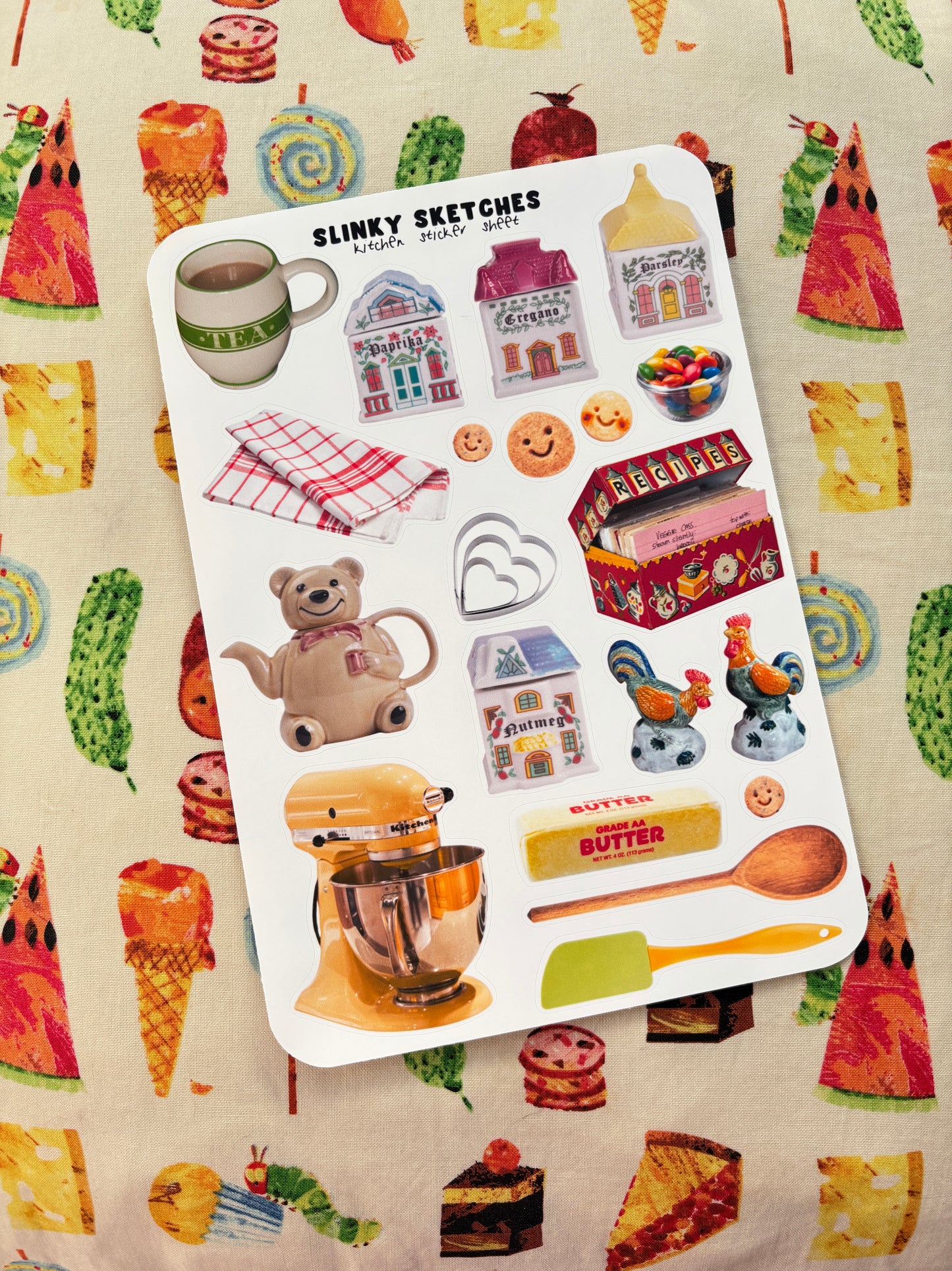 Kitchen Sticker Sheet