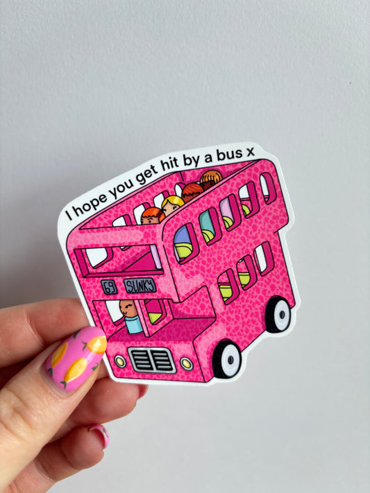 Toy Bus Sticker