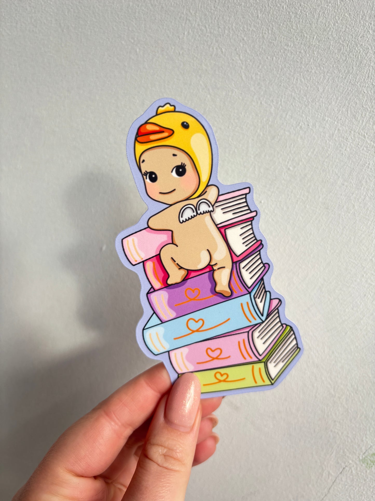 Angel Boy Die Cut Bookmark