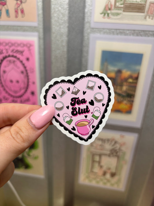Tea Die Cut Sticker